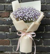 Букет цветов из:  Гипсофила в Шеметово Сергиево-Посадского района