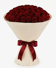 Букет 101 Бордовая роза Блэк Бакарра в Шеметово Сергиево-Посадского района