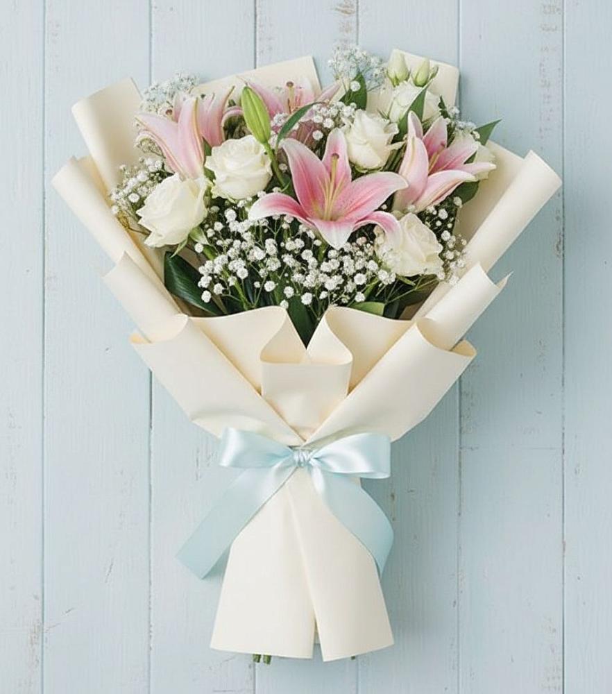 Букет цветов из: Лилии в Шеметово Сергиево-Посадского района