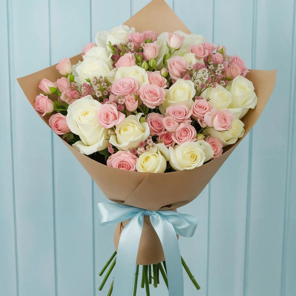 Букет цветов из: Розы в Шеметово Сергиево-Посадского района