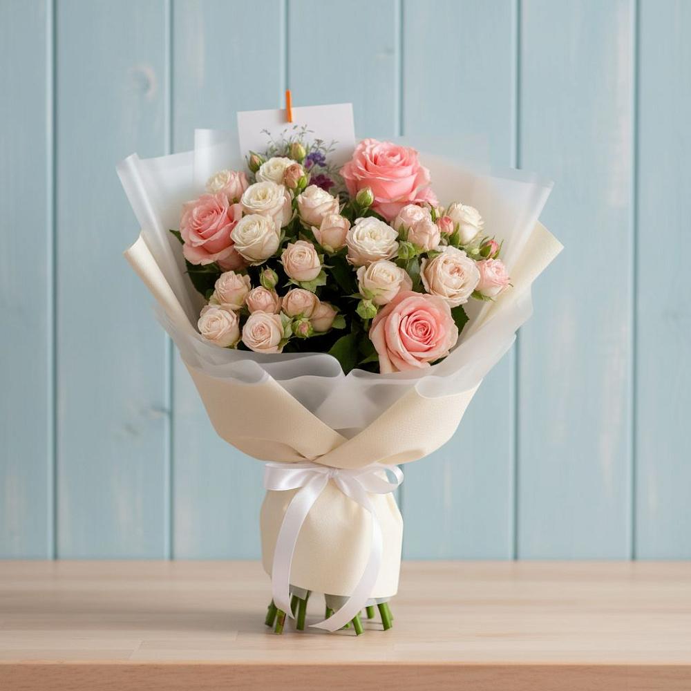 Букет цветов из: Розы в Шеметово Сергиево-Посадского района