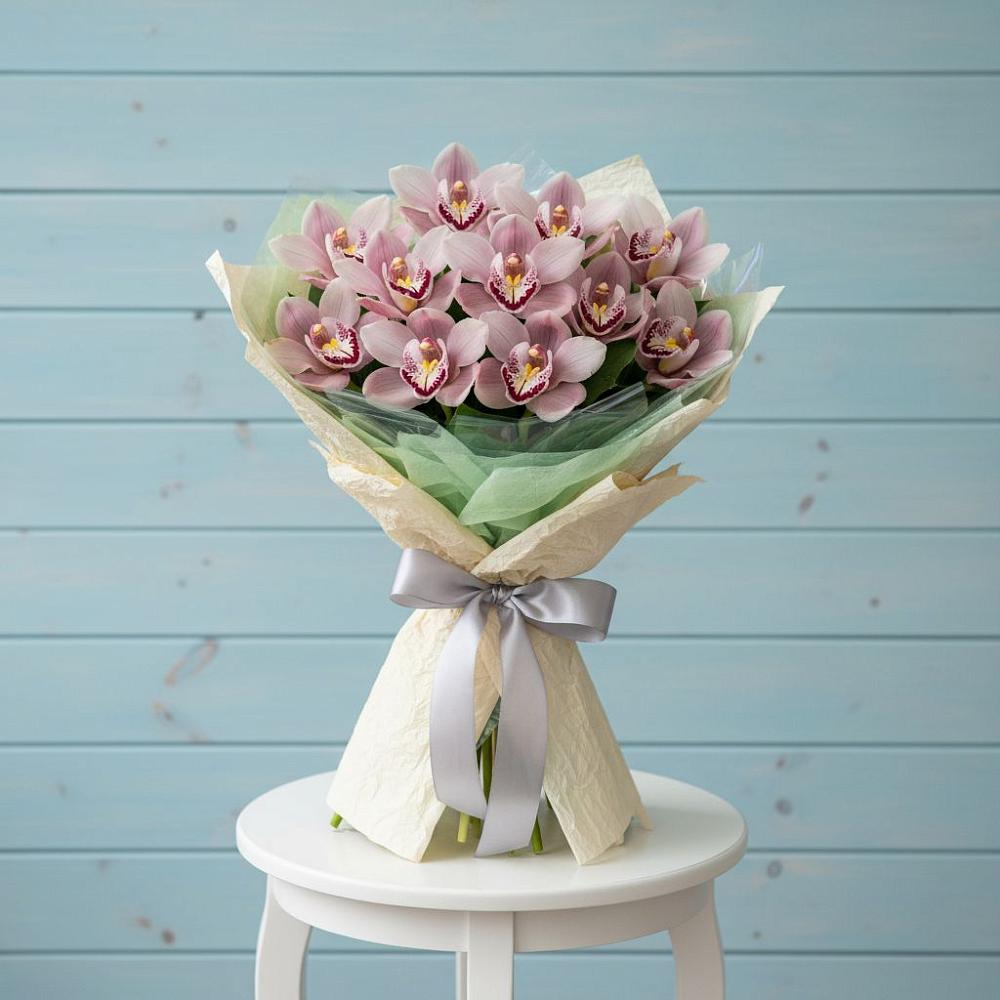 Букет цветов из: Орхидеи и Розы в Шеметово Сергиево-Посадского района