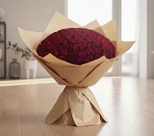 Букет 101 Красная роза #REPLACE_PRED# Шеметово Сергиево-Посадского района