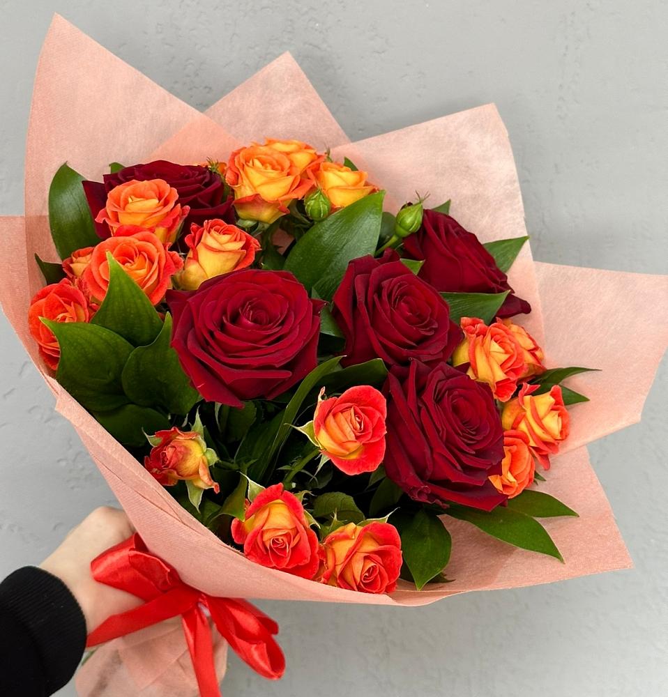 Букет Любовь и восторг в Шеметово Сергиево-Посадского района