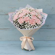 Букет цветов из:  Гвоздики в Шеметово Сергиево-Посадского района