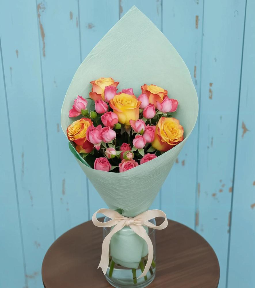 Букет цветов из: Розы в Шеметово Сергиево-Посадского района