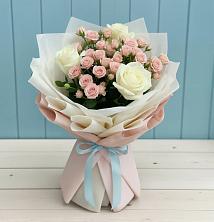 Букет цветов из:  Розы в Шеметово Сергиево-Посадского района