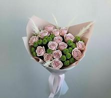 Букет цветов из:  Розы и Хризантемы #REPLACE_PRED# Шеметово Сергиево-Посадского района