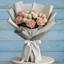 Букет цветов из:  Розы #REPLACE_PRED# Шеметово Сергиево-Посадского района