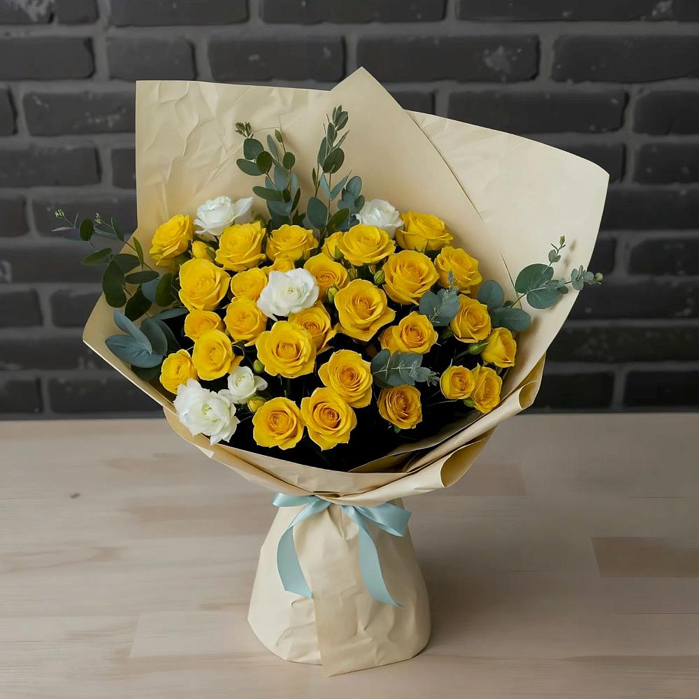 Букет цветов из: Розы в Шеметово Сергиево-Посадского района