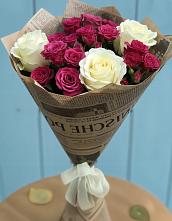 Букет цветов из:  Розы в Шеметово Сергиево-Посадского района
