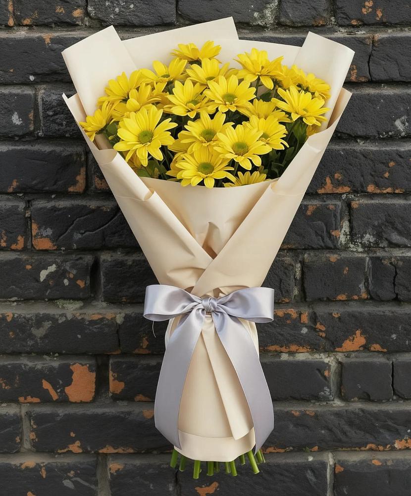 Букет цветов из: Хризантемы в Шеметово Сергиево-Посадского района