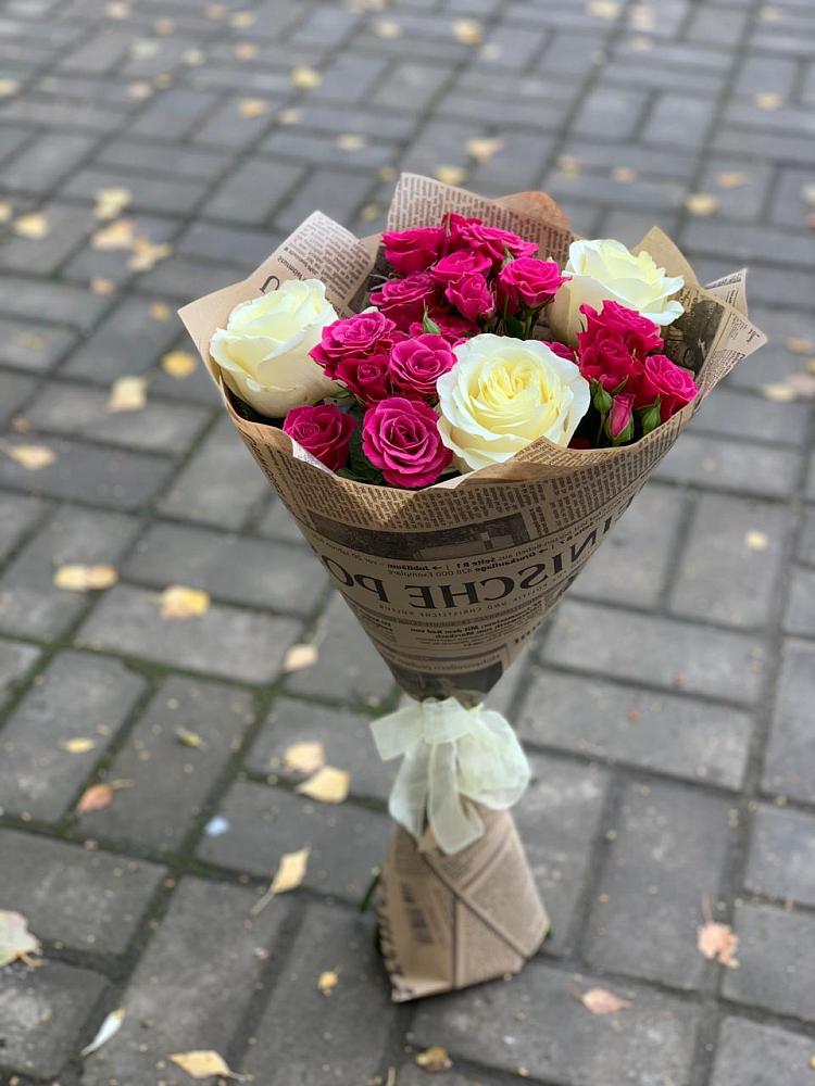 Букет цветов из: Розы в Шеметово Сергиево-Посадского района