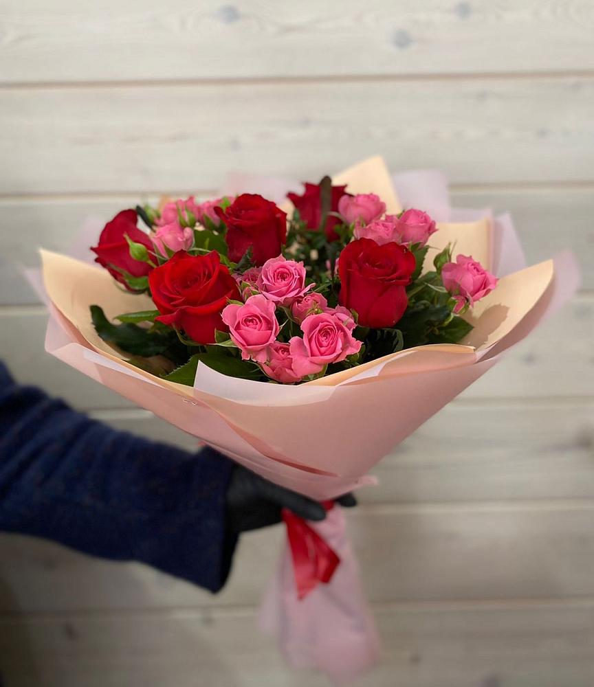 Букет цветов из: Розы в Шеметово Сергиево-Посадского района