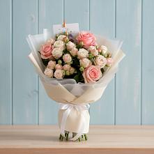 Букет цветов из:  Розы в Шеметово Сергиево-Посадского района