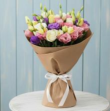 Букет цветов из:  Лизиантусы в Шеметово Сергиево-Посадского района
