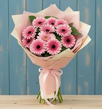 Букет цветов из:  Герберы в Шеметово Сергиево-Посадского района