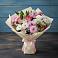 Букет цветов из: Хризантемы, Альстромерии и Розы в Шеметово Сергиево-Посадского района